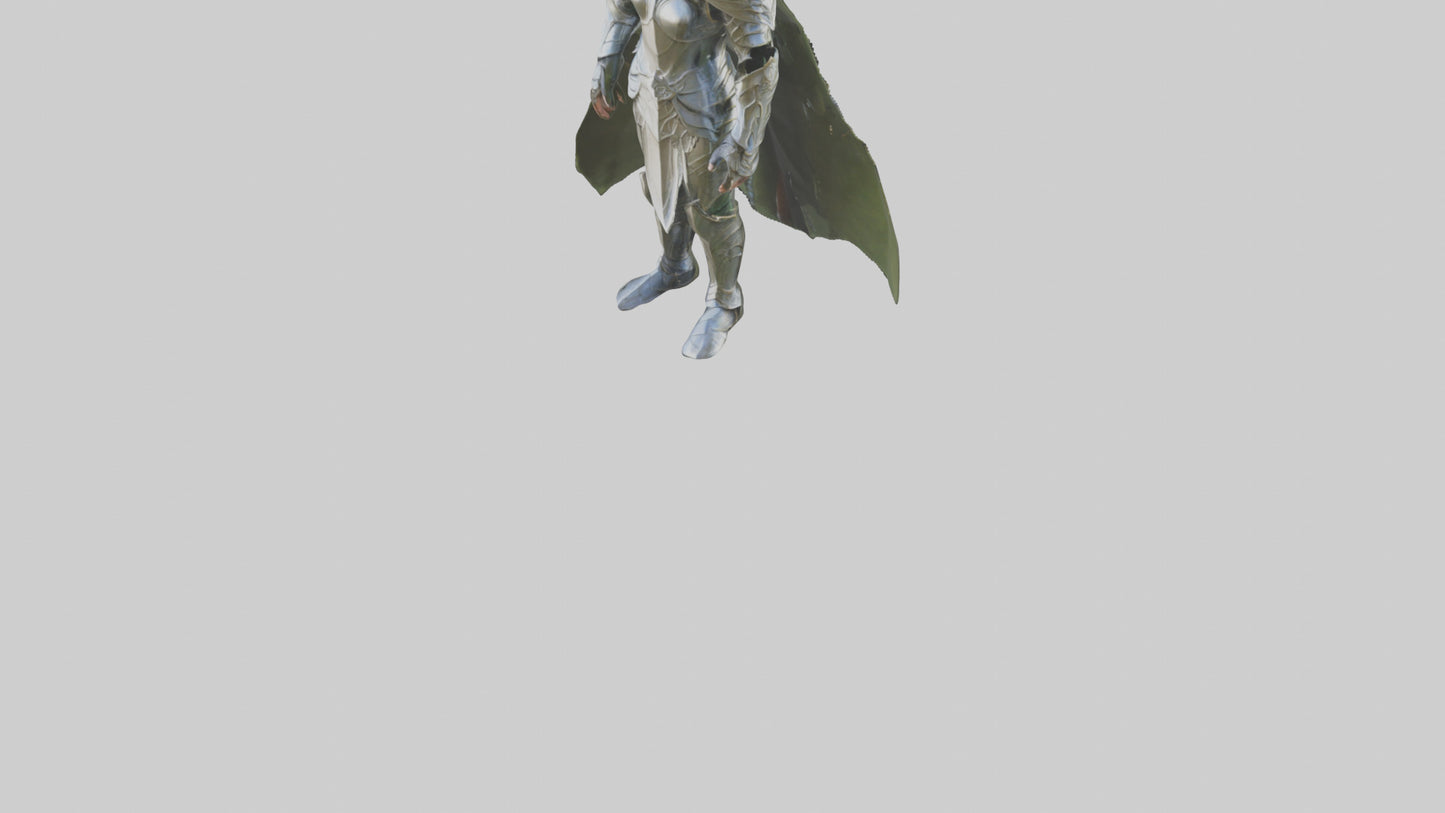 3D model Elven Armor model VR / AR / low-poly