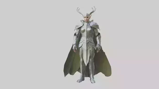 3D model Elven Armor model VR / AR / low-poly