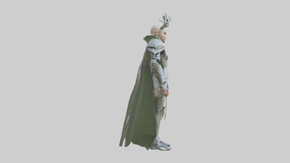 3D model Elven Armor model VR / AR / low-poly