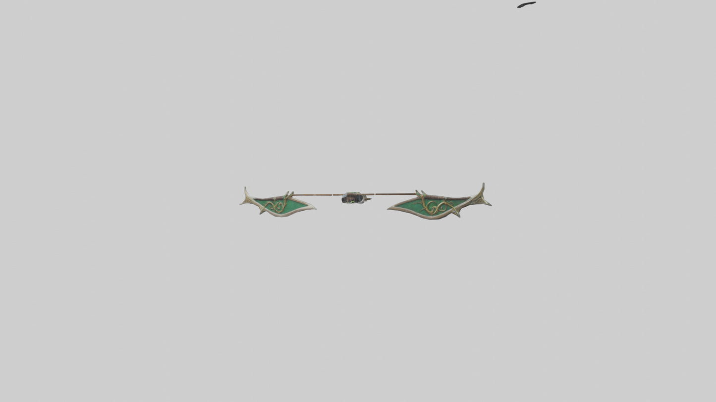 Elven Bow model 3D model