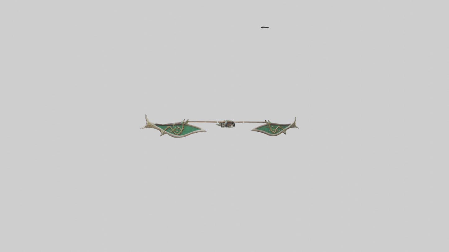 Elven Bow model 3D model