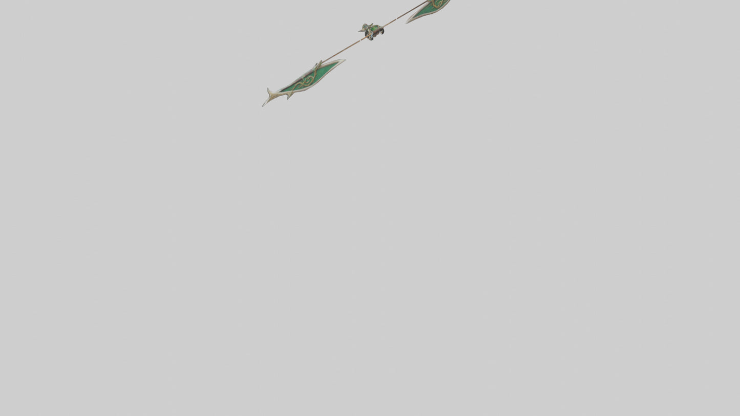 Elven Bow model 3D model