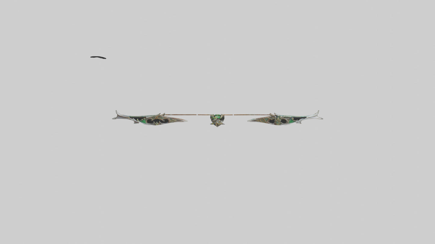 Elven Bow model 3D model