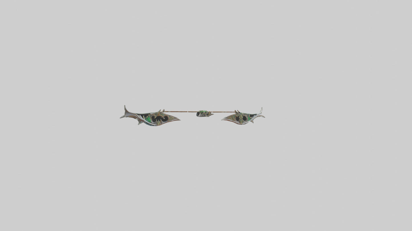 Elven Bow model 3D model