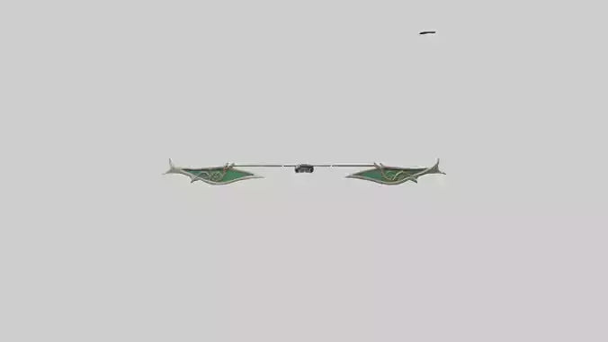Elven Bow model 3D model