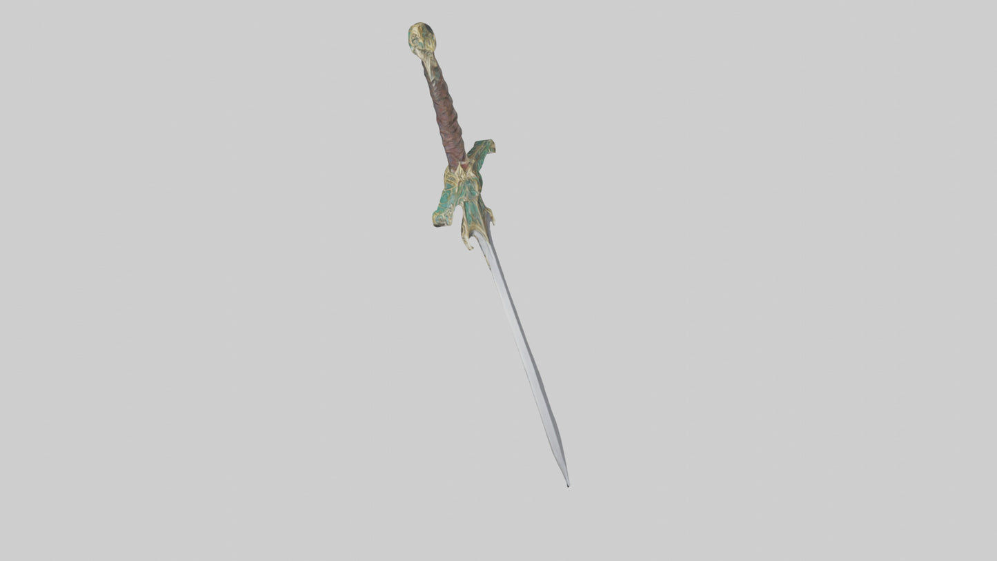 Elven Dagger model 3D model