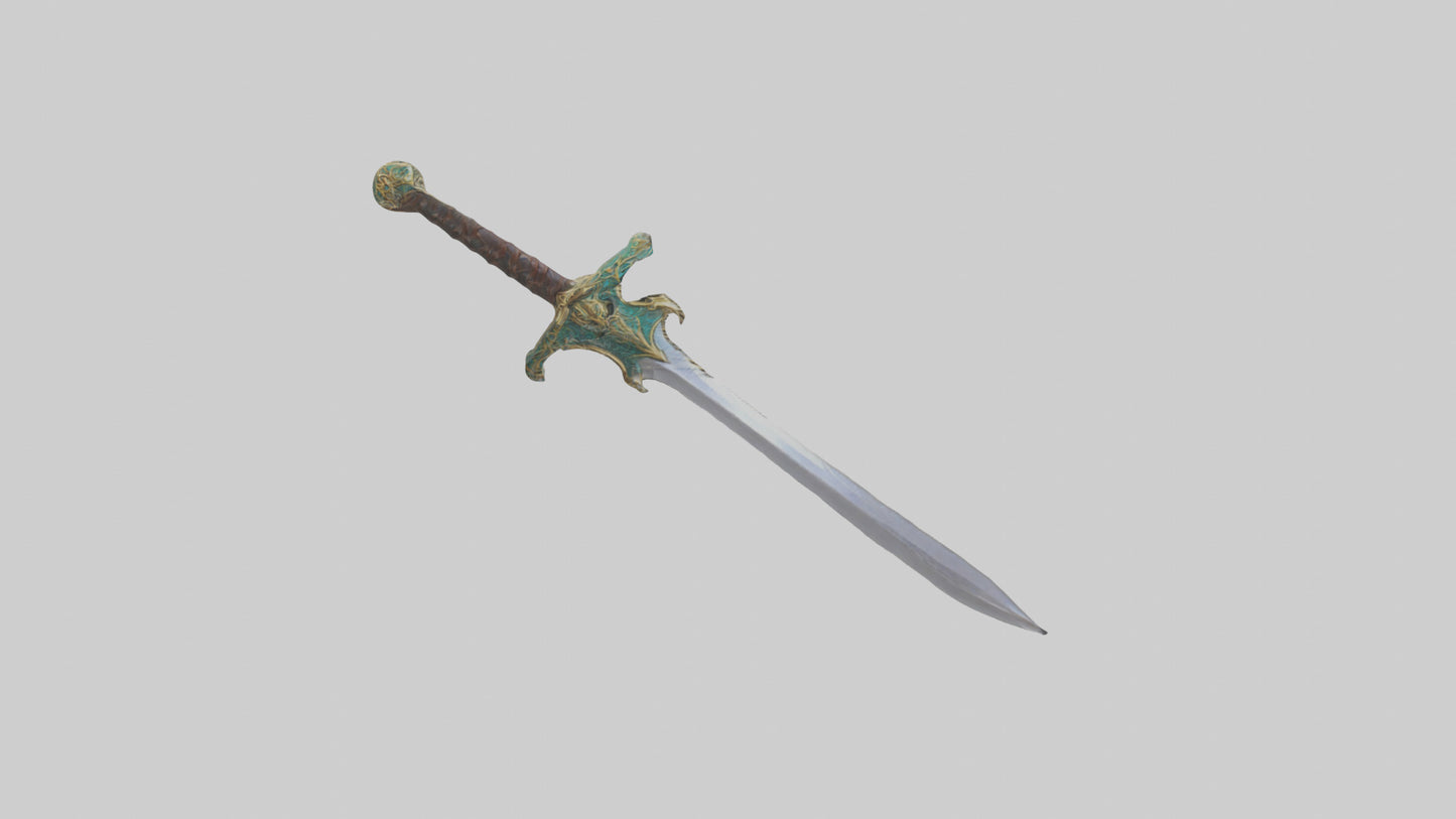 Elven Dagger model 3D model