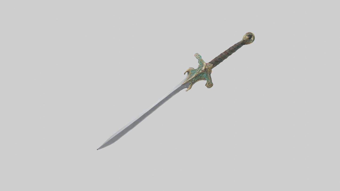 Elven Dagger model 3D model