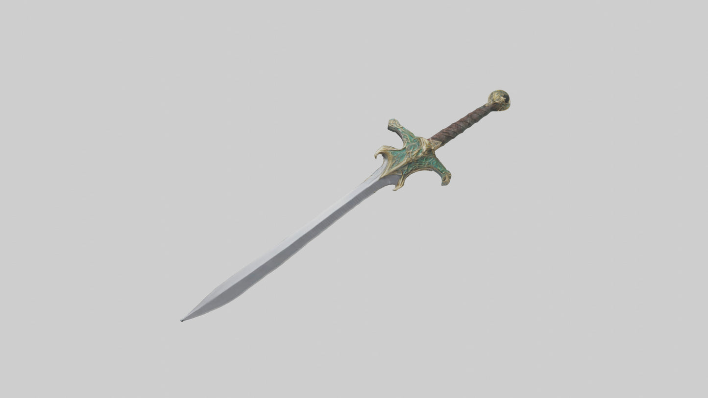 Elven Dagger model 3D model