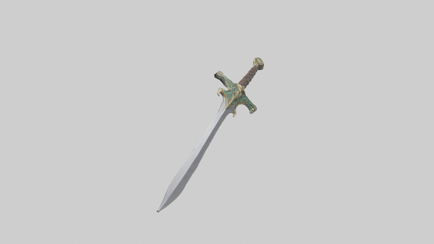 Elven Dagger model 3D model