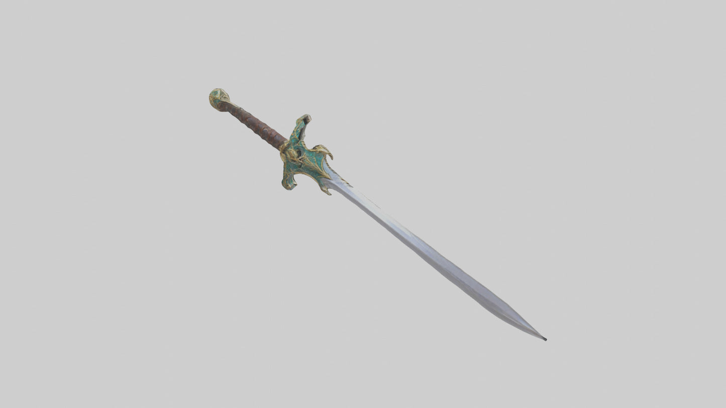 Elven Dagger model 3D model