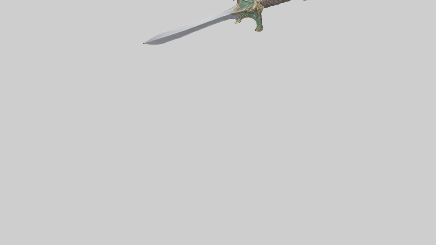 Elven Dagger model 3D model