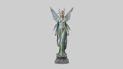 Elven Princess statue model 3D model