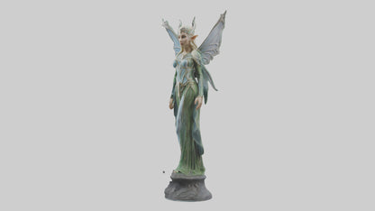 Elven Princess statue model 3D model