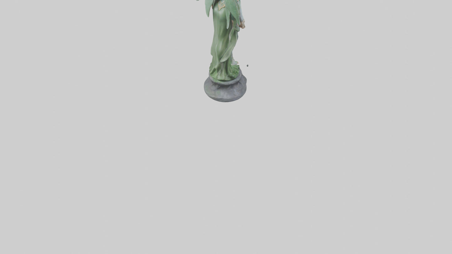 Elven Princess statue model 3D model