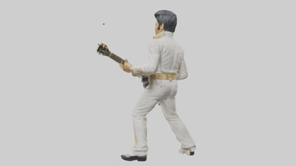 Elvis Presley statue model VR / AR / low-poly