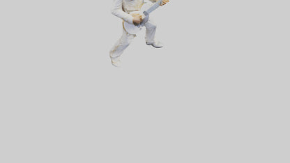 Elvis Presley statue model VR / AR / low-poly