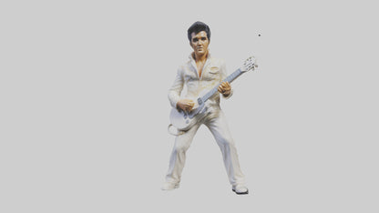 Elvis Presley statue model VR / AR / low-poly