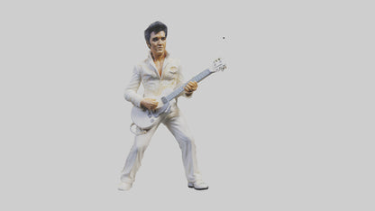 Elvis Presley statue model VR / AR / low-poly