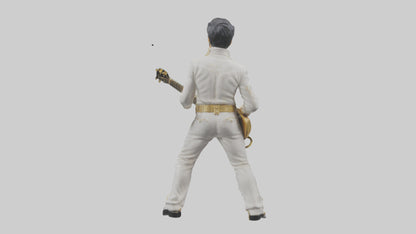 Elvis Presley statue model VR / AR / low-poly