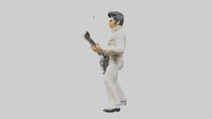 Elvis Presley statue model VR / AR / low-poly