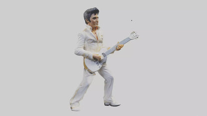 Elvis Presley statue model VR / AR / low-poly