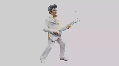 Elvis Presley statue model VR / AR / low-poly