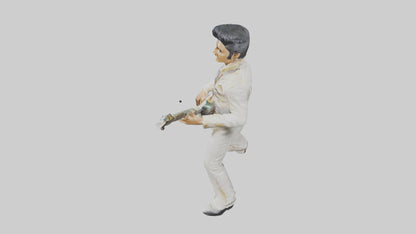 Elvis Presley statue model VR / AR / low-poly