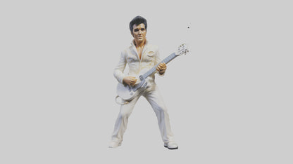 Elvis Presley statue model VR / AR / low-poly