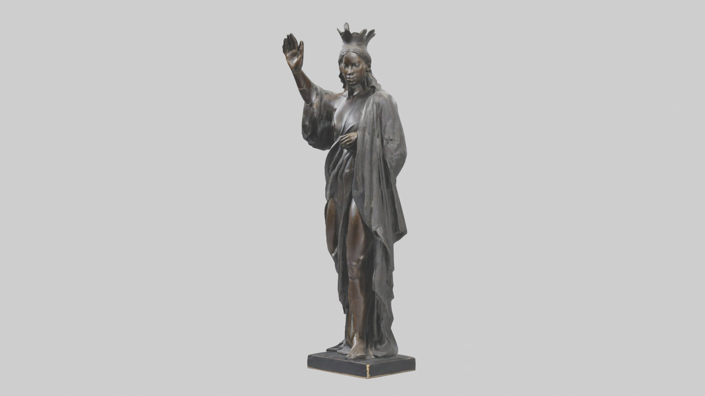 Emancipated Figure statue model 3D model