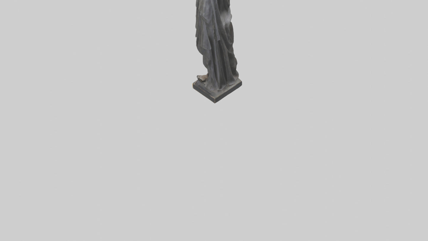 Emancipated Figure statue model 3D model