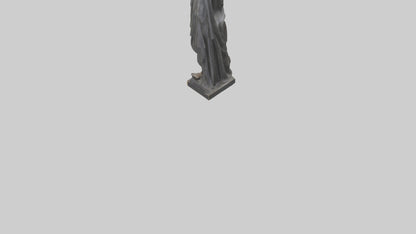 Emancipated Figure statue model 3D model