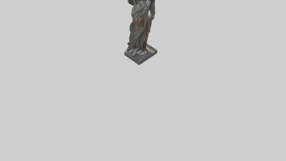 Emancipated Figure statue model 3D model