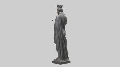 Emancipated Figure statue model 3D model