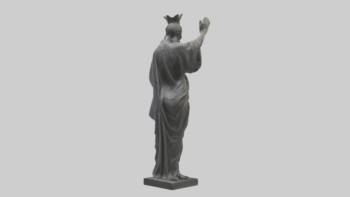 Emancipated Figure statue model 3D model