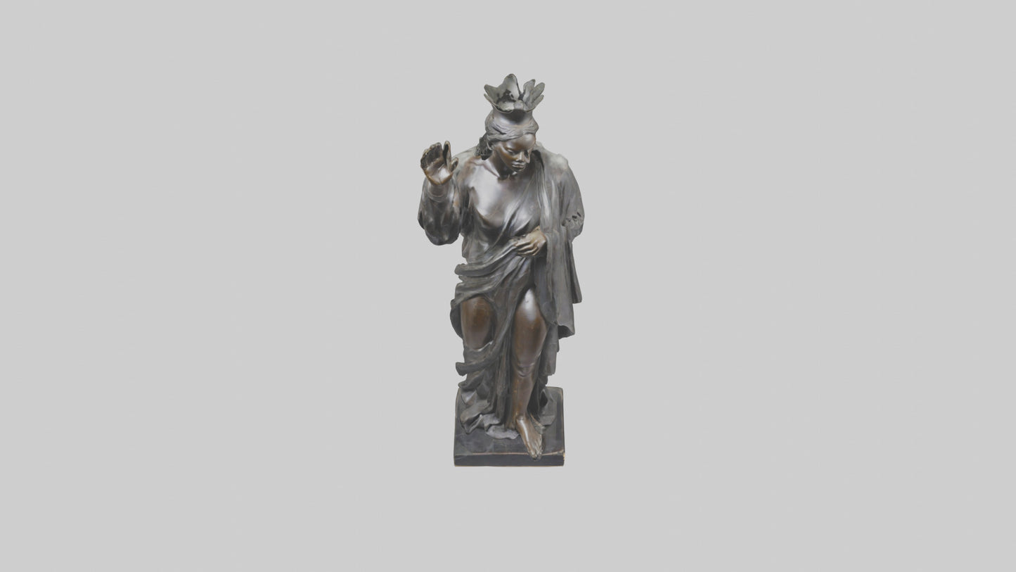 Emancipated Figure statue model 3D model