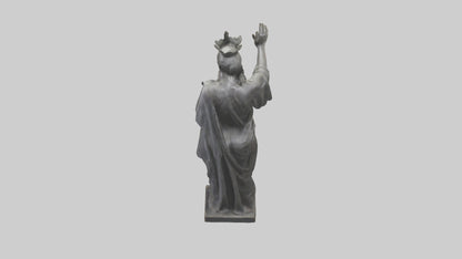 Emancipated Figure statue model 3D model