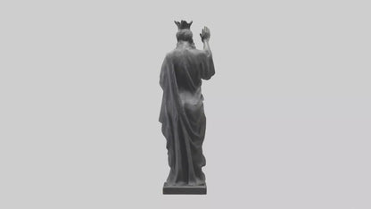 Emancipated Figure statue model 3D model
