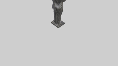 Emancipated Figure statue model 3D model