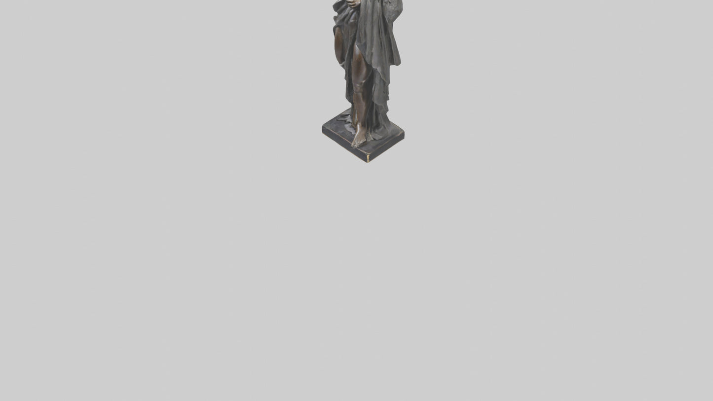 Emancipated Figure statue model 3D model