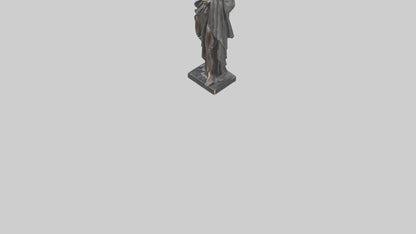 Emancipated Figure statue model 3D model