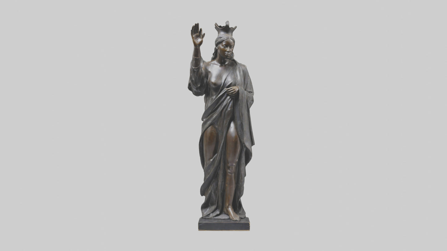 Emancipated Figure statue model 3D model