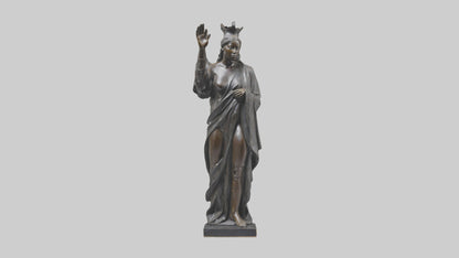 Emancipated Figure statue model 3D model