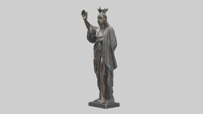 Emancipated Figure statue model 3D model