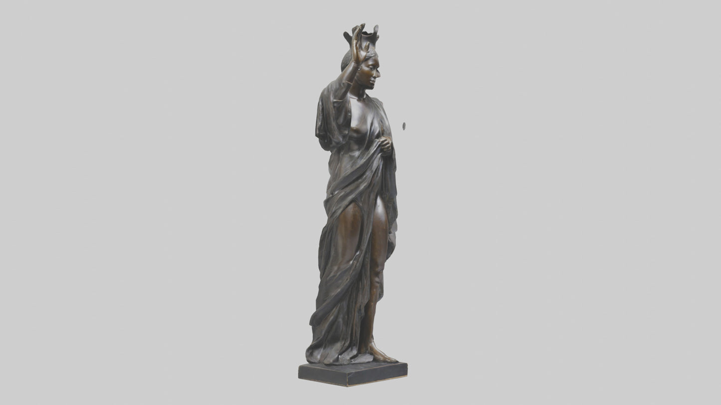 Emancipated Figure statue model 3D model