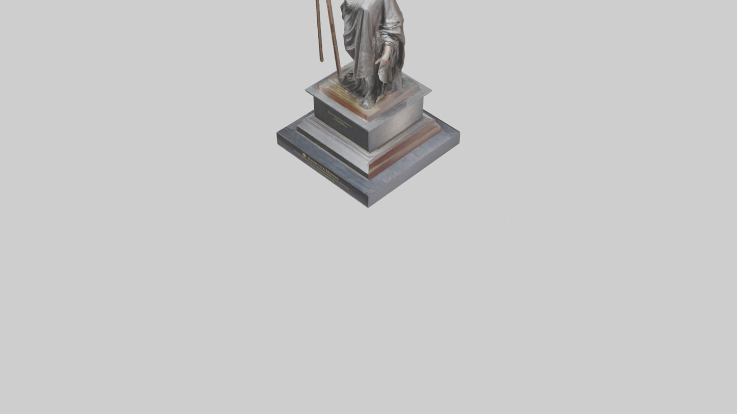 Emancipation Memorial statue model 3D model
