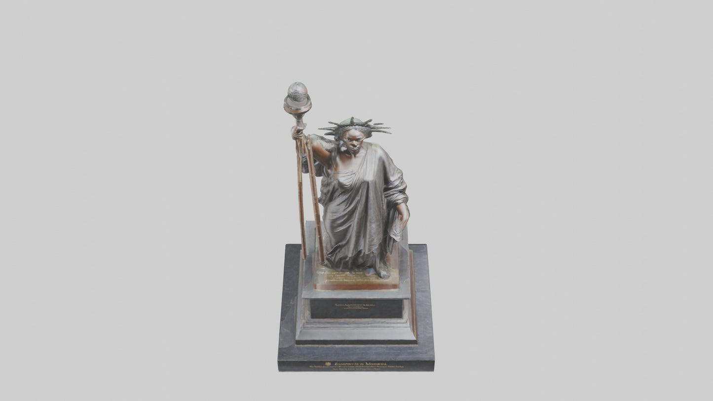 Emancipation Memorial statue model 3D model