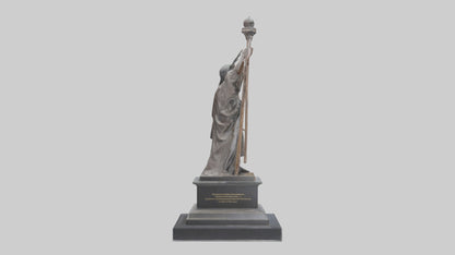 Emancipation Memorial statue model 3D model
