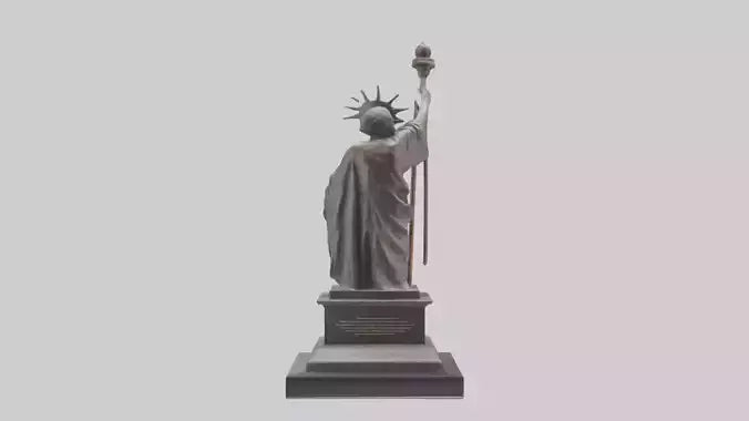 Emancipation Memorial statue model 3D model