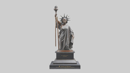 Emancipation Memorial statue model 3D model